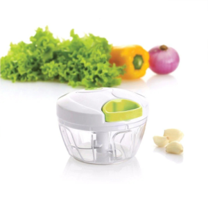 manual food chopper – speedy chopper just pull trigger for perfect salad from kitchenixx