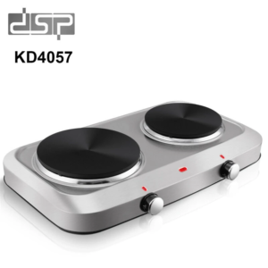 electric double burner cooktop