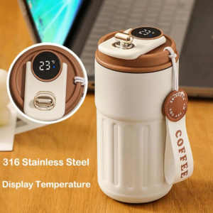 stainless steel smart thermal cup
