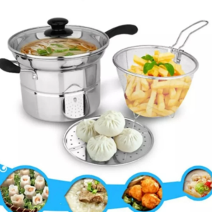 deep fat fryer pan with basket