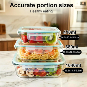 Glass Meal Prep Containers