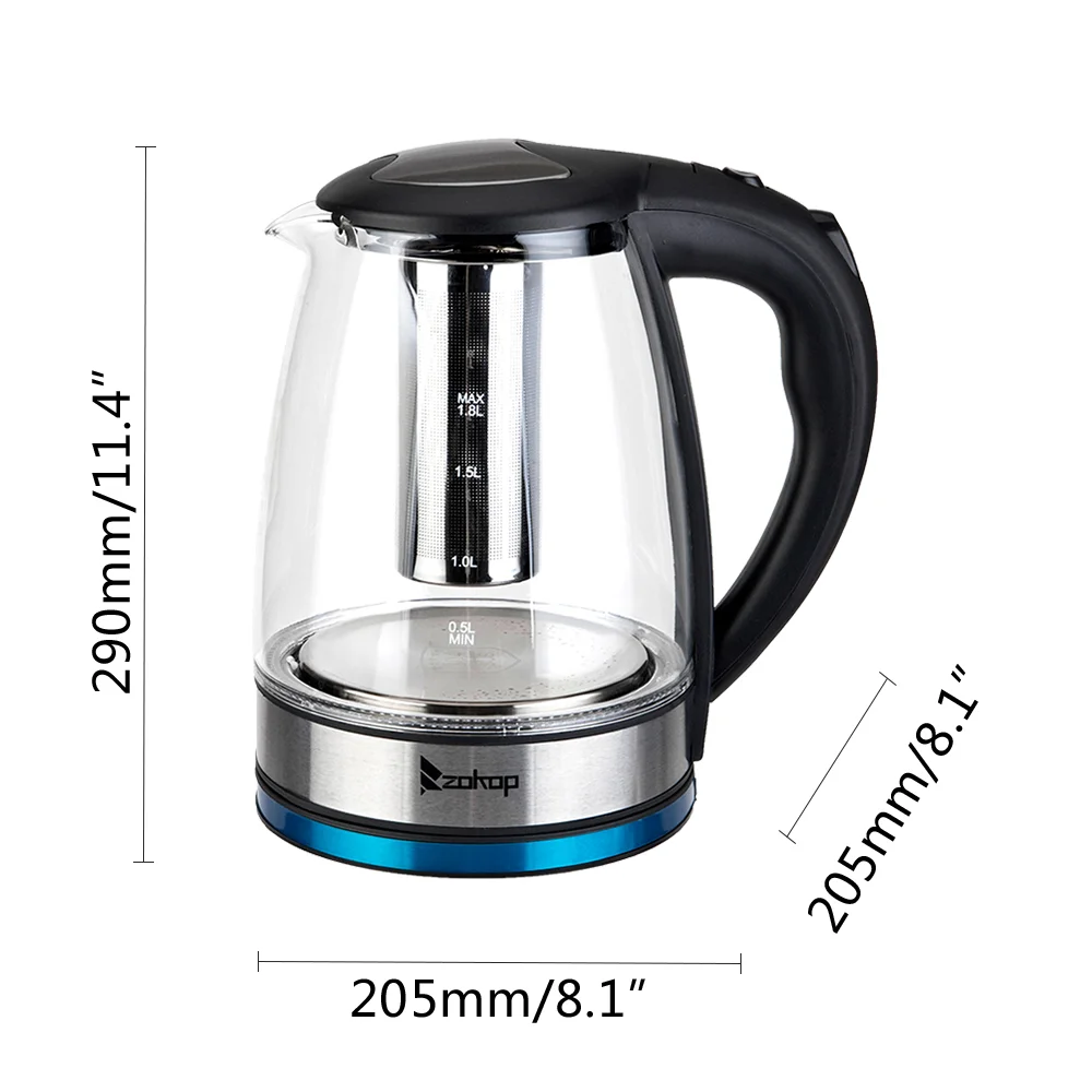 Fast-Boiling Electric Glass Kettle (1.8L) – Pure & Spill-Free - Image 13