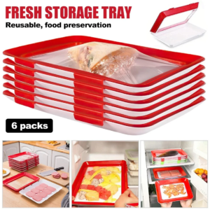 reusable vacuum seal refrigerator trays