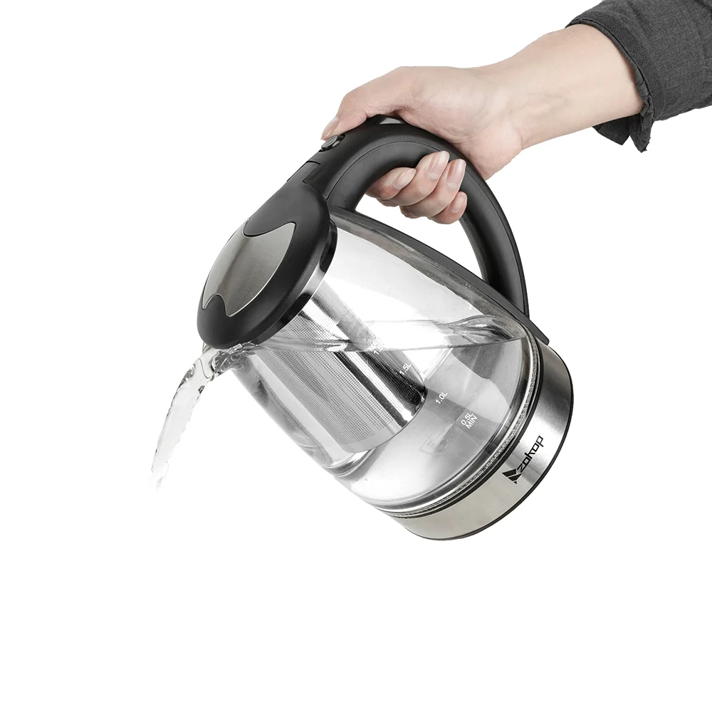 Fast-Boiling Electric Glass Kettle (1.8L) – Pure & Spill-Free - Image 3
