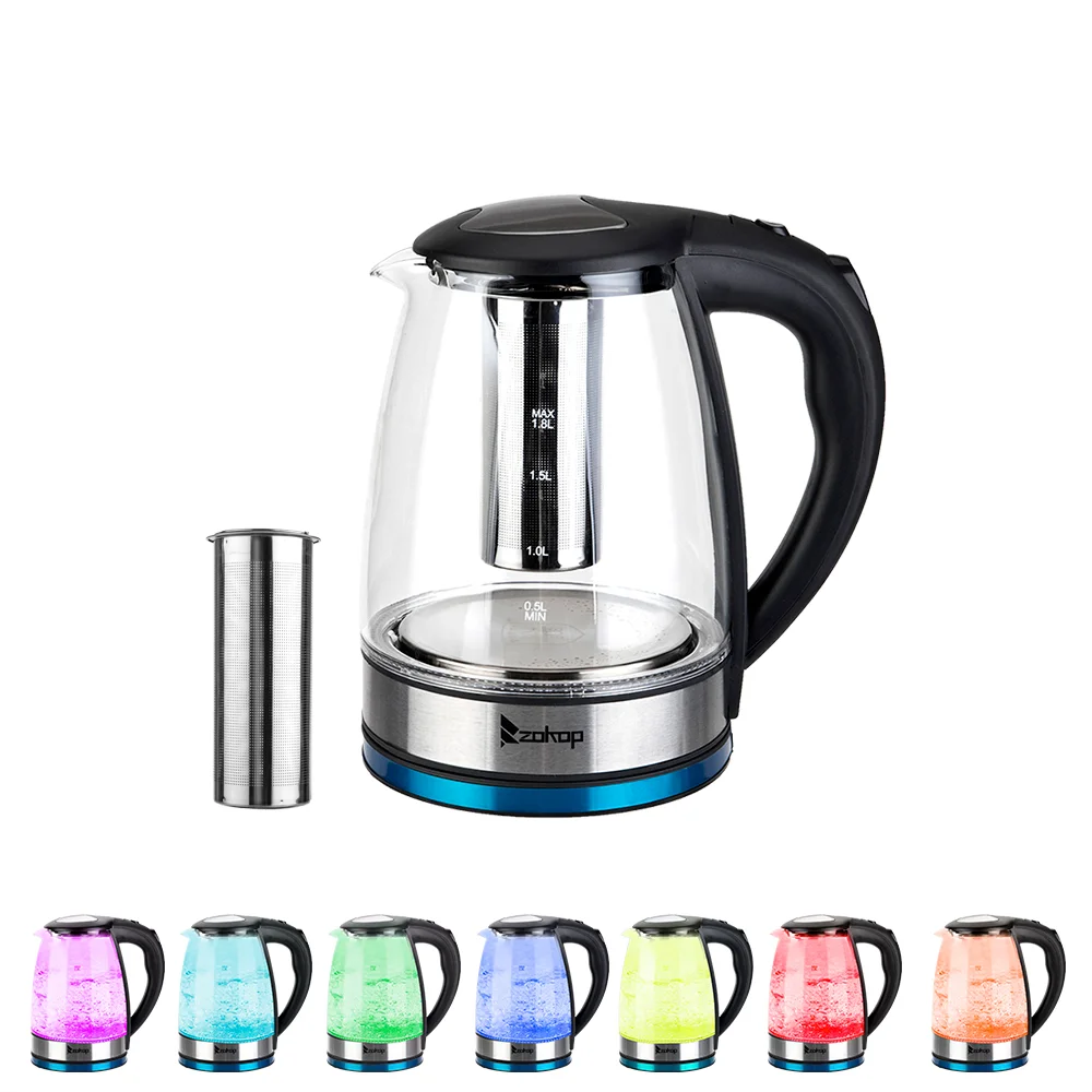 Fast-Boiling Electric Glass Kettle (1.8L) – Pure & Spill-Free - Image 4