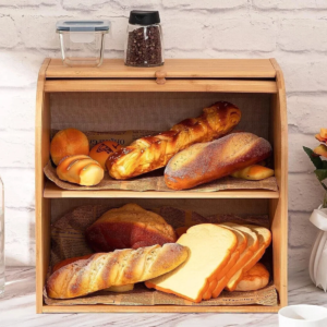 bamboo bread bin